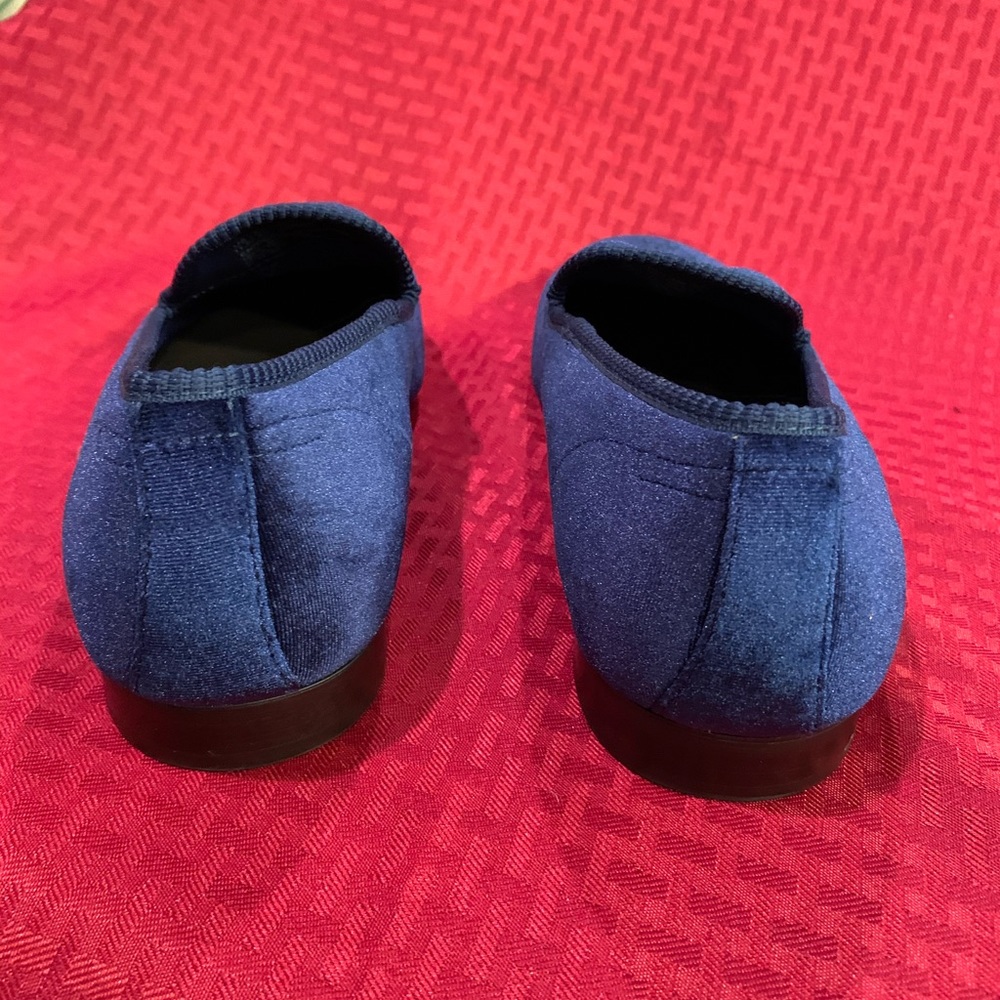Tallia Enrico size 10.5 Crest shoe in blue - Picture 3 of 7
